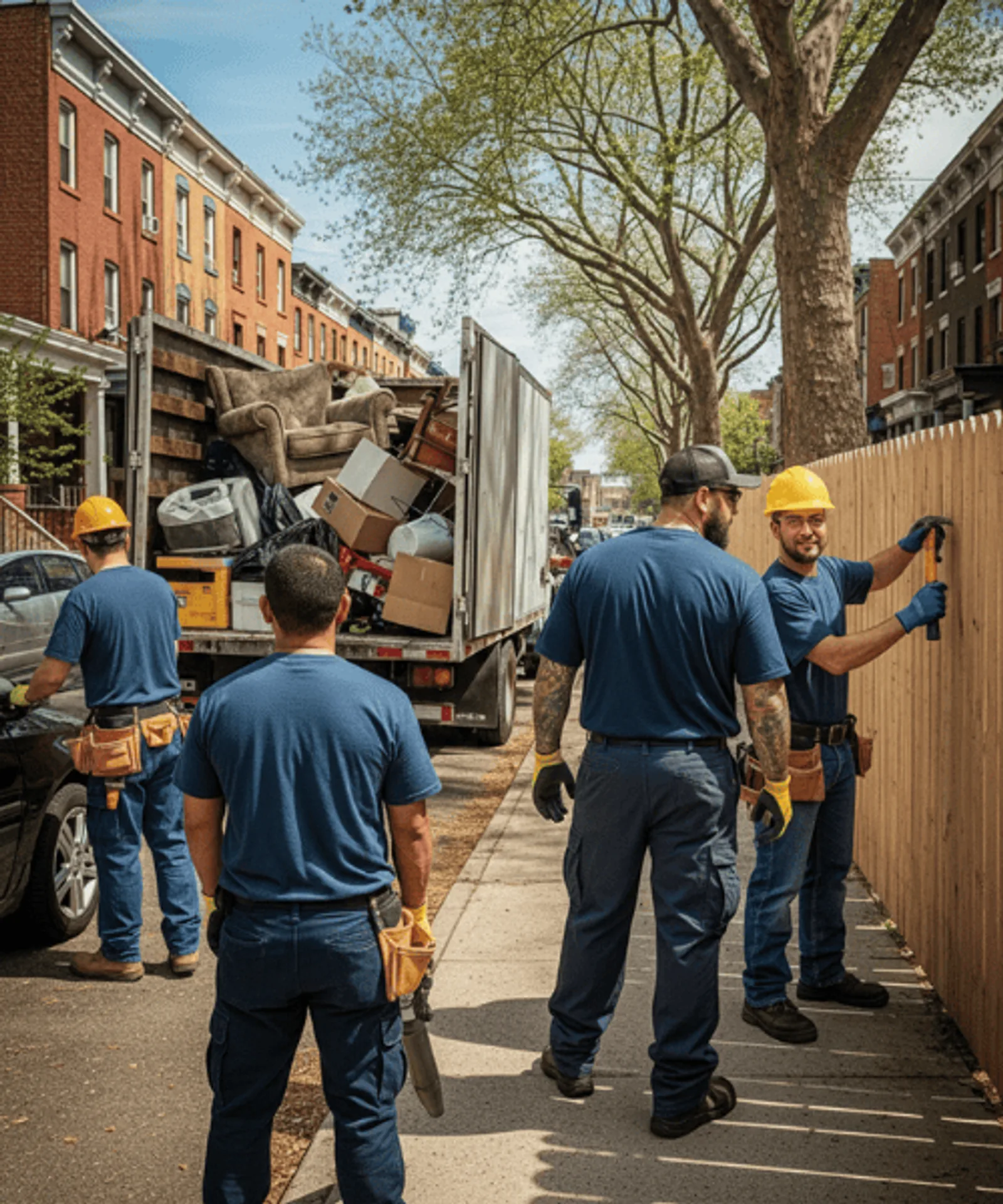 MR. CANT STOP crew at work on a Georgia property